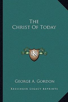 portada the christ of today (en Inglés)