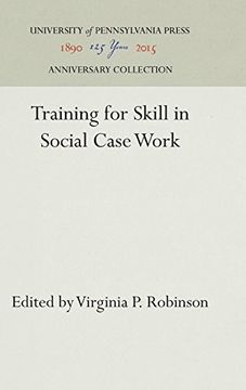 portada Training for Skill in Social Case Work (en Inglés)