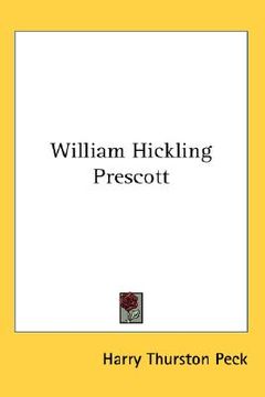 portada william hickling prescott (en Inglés)