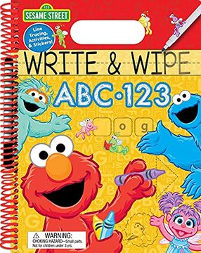portada Sesame Street: Write and Wipe (en Inglés)
