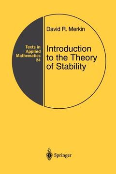 portada introduction to the theory of stability