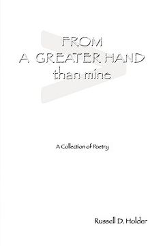 portada from a greater hand than mine (en Inglés)