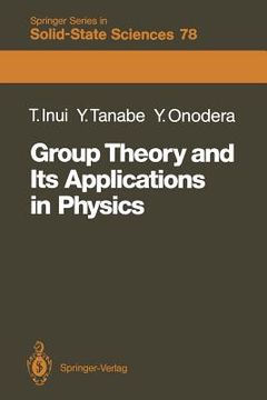 portada group theory and its applications in physics (en Inglés)