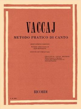 portada Metodo Practico: Mezzo-Soprano/Baritone - Book/CD [With CD (Audio)] (en Inglés)