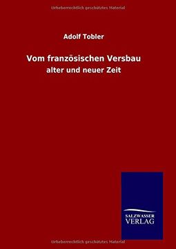 portada Vom französischen Versbau (German Edition)