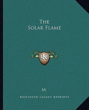 portada the solar flame (in English)
