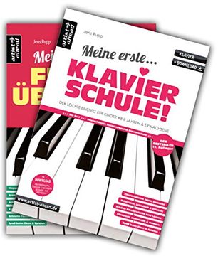 portada Meine Erste Klavierschule & Meine Ersten Fingerübungen im Set! (en Alemán)