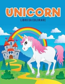 portada Unicorn libro da colorare
