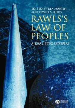 portada rawls ` s law of peoples: a realistic utopia?