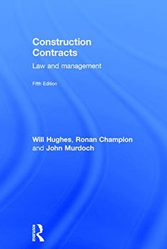 portada Construction Contracts: Law and Management (in English)