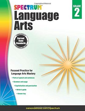 portada Spectrum Language Arts, Grade 2 (in English)