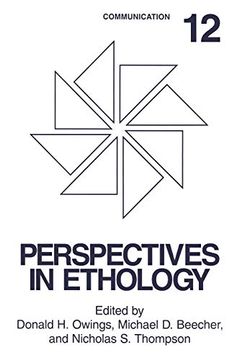 portada Communication: Vol. 12 (Perspectives in Ethology) (en Inglés)