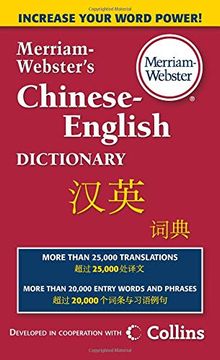 portada Merriam-Webster's Chinese-English Dictionary, Newest Edition, Mass-Market Paperback 