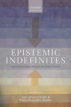 portada Epistemic Indefinites: Exploring Modality Beyond the Verbal Domain (en Inglés)