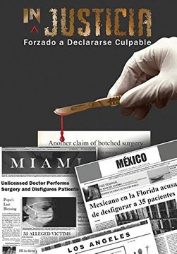 portada Injusticia: Forzado a Declararse Culpable (in Spanish)