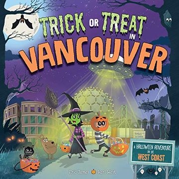 portada Trick or Treat in Vancouver: A Halloween Adventure on the West Coast (en Inglés)