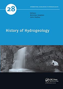 portada History of Hydrogeology (Iah - International Contributions to Hydrogeology) (in English)