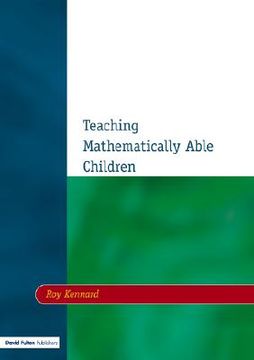 portada teaching mathematically able children (en Inglés)