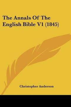 portada the annals of the english bible v1 (1845)