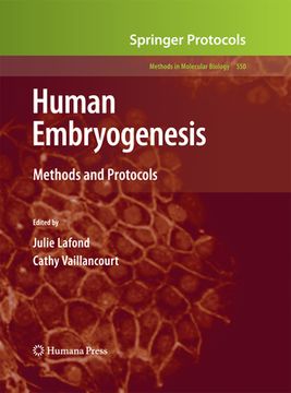 portada Human Embryogenesis: Methods and Protocols (in English)