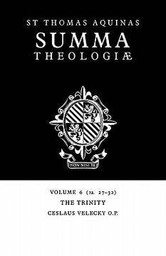 portada Summa Theologiae v6: 1a. 27-32: Trinity v. 6 (en Inglés)