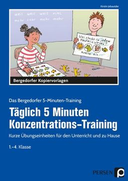 portada Täglich 5 Minuten Konzentrations-Training (en Alemán)