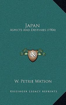 portada japan: aspects and destinies (1904) (en Inglés)