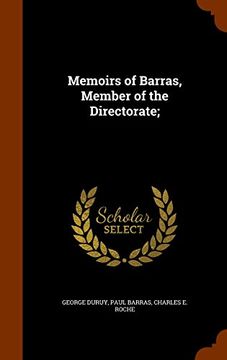 portada Memoirs of Barras, Member of the Directorate;