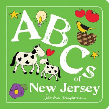 portada Abcs of new Jersey: An Alphabet Book of Love, Family, and Togetherness (Abcs Regional) 