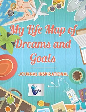 portada My Life map of Dreams and Goals | Journal Inspirational (en Inglés)