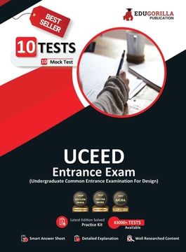 portada Uceed 2023: Undergraduate Common Entrance Exam For Design (English Edition) - 10 Full Length Mock Tests (Solved Questions) with Fr