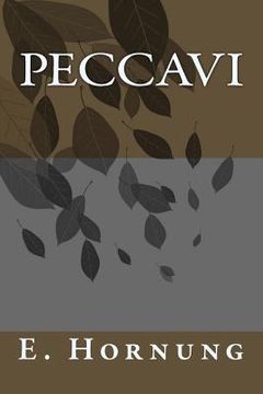 portada Peccavi (en Inglés)
