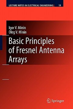 portada basic principles of fresnel antenna arrays (en Inglés)
