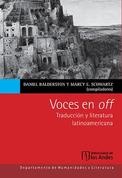 portada Voces en off. Traducciones y literatura latinoamericana