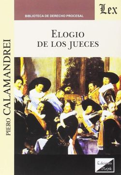 portada Elogio de los Jueces (in Spanish)