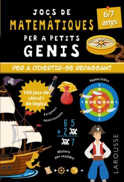 portada Jocs de Matemàtiques per a Petits Genis 6-7 Anys (en Aranés)