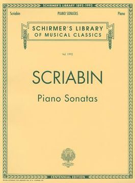 portada alexander scriabin: piano sonatas (in English)