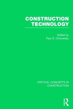 portada Construction Technology (Critical Concepts in Construction) (in English)