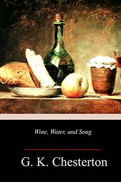portada Wine, Water, and Song (en Inglés)
