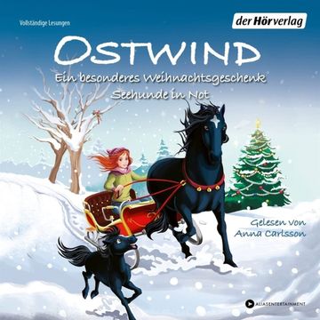 portada Ostwind - ein Besonderes Weihnachtsgeschenk; Ostwind - Seehunde in Not; Autor: Thilo; Gelesen von Anna Carlsson. (en Alemán)