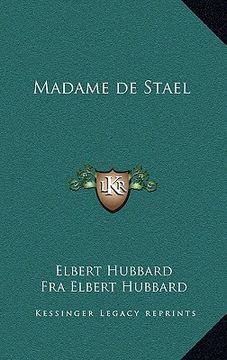 portada madame de stael (en Inglés)