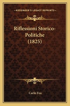 portada Riflessioni Storico-Politiche (1825) (en Italiano)