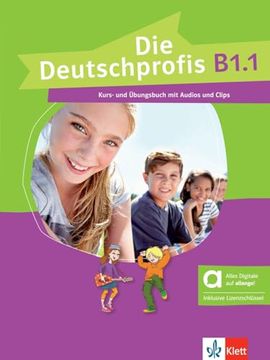 portada Die Deutschprofis B1. 1, Libro del Alumno y de Ejercicios Edicion Hibrida Allango (en Alemán)