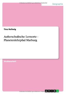 portada Außerschulische Lernorte - Planetenlehrpfad Marburg (German Edition)
