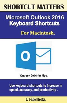 portada Microsoft Outlook 2016 Keyboard Shortcuts For Macintosh (in English)