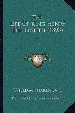 portada the life of king henry the eighth (1893)