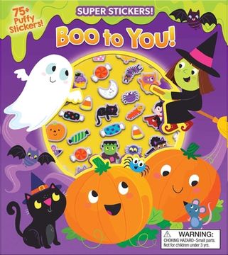 portada Halloween Super Puffy Stickers! Boo to You! (in English)