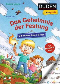 portada Duden Leseprofi - mit Bildern Lesen Lernen: Das Geheimnis der Festung (in German)