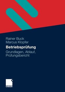 portada Betriebsprüfung: Grundlagen, Ablauf, Prüfungsbericht (German Edition)