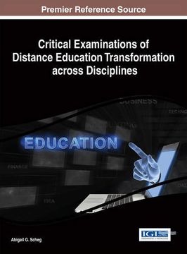 portada Critical Examinations of Distance Education Transformation across Disciplines